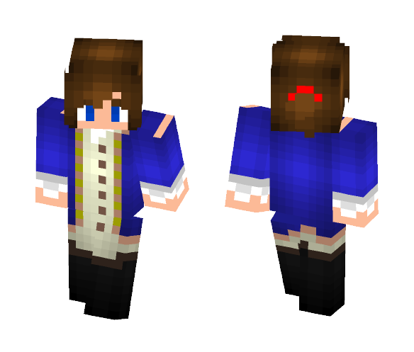 Alexander Hamilton (My Version) - Male Minecraft Skins - image 1