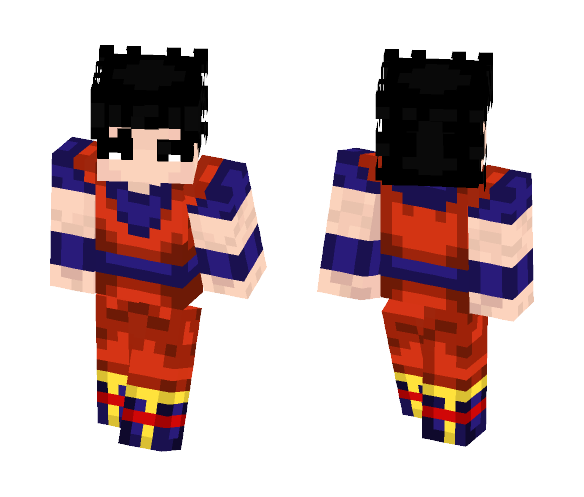 Mystic Gohan - Male Minecraft Skins - image 1