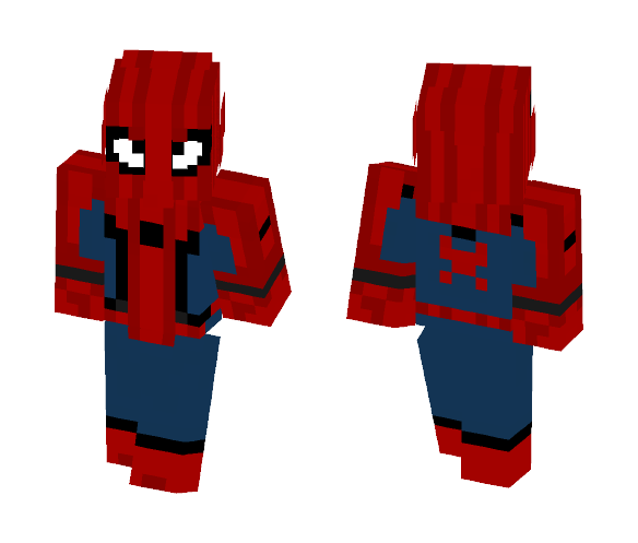 Spiderman(Cival War) - Comics Minecraft Skins - image 1