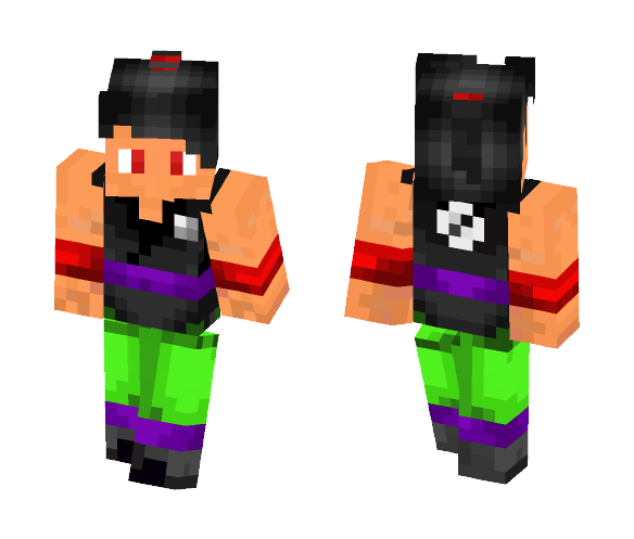 Download Free Tamashi (Xenoverse 2 OC) Skin for Minecraft image 1 Tamashi (Xenoverse 2 OC) - Male Minecraft Skins - image 1