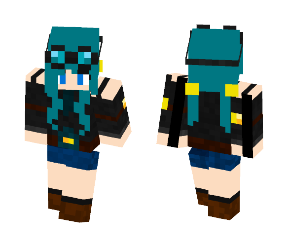 DanTDM (Female) - Female Minecraft Skins - image 1