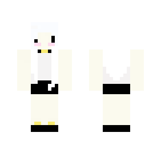 White hair beauty - Female Minecraft Skins - image 2