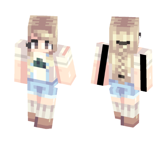 HeartBeat - Remake/Reshade - Female Minecraft Skins - image 1