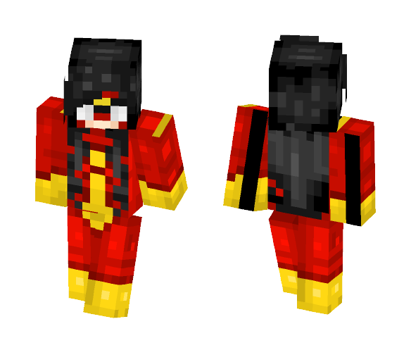 Spider Woman - Female Minecraft Skins - image 1