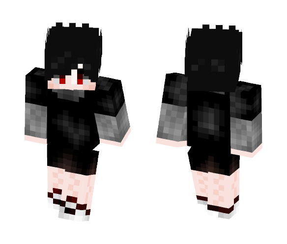 Killua shadowed - Male Minecraft Skins - image 1
