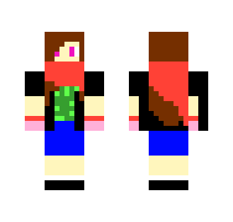 Scarf Heroine - Female Minecraft Skins - image 2