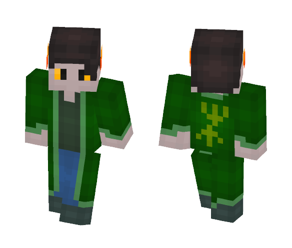 Kobake Haelix, Homestuck OC - Male Minecraft Skins - image 1