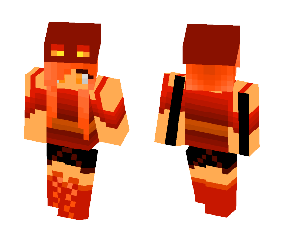 Magma Cube - Female Minecraft Skins - image 1
