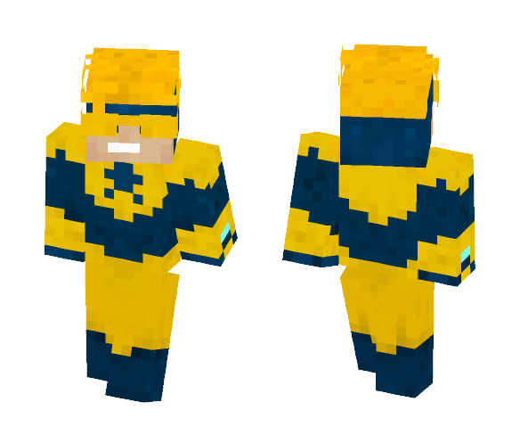 Booster Gold | DC Superhero - Comics Minecraft Skins - image 1