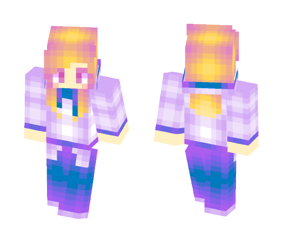 Shading Practice (Purple) - Female Minecraft Skins - image 1