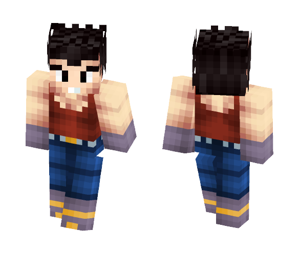 Vegeta|Dragonball GT - Male Minecraft Skins - image 1
