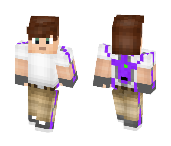 Kid with ADW exo skeleton - Male Minecraft Skins - image 1