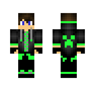 Green Hoodie Kid