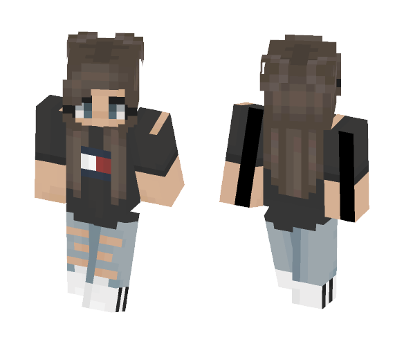 » Tommy Hilfiger Girl « - Girl Minecraft Skins - image 1