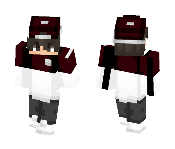 ❥Red - Sabreena - Male Minecraft Skins - image 1