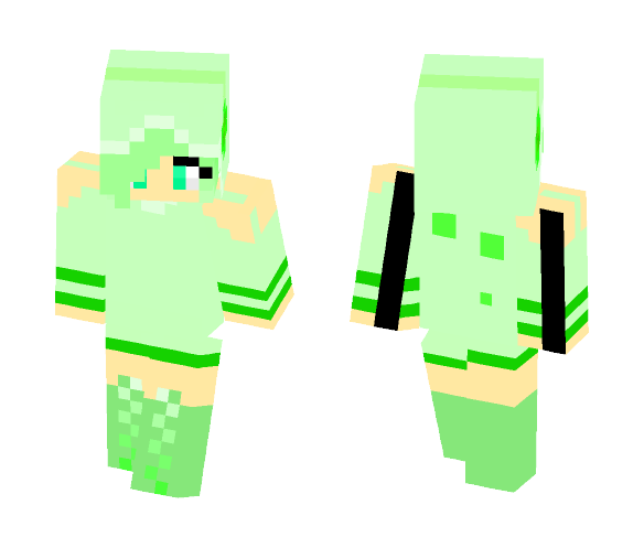 Human Slime - Female Minecraft Skins - image 1