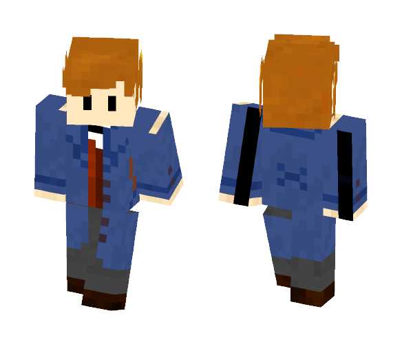Newt Scamander - Male Minecraft Skins - image 1