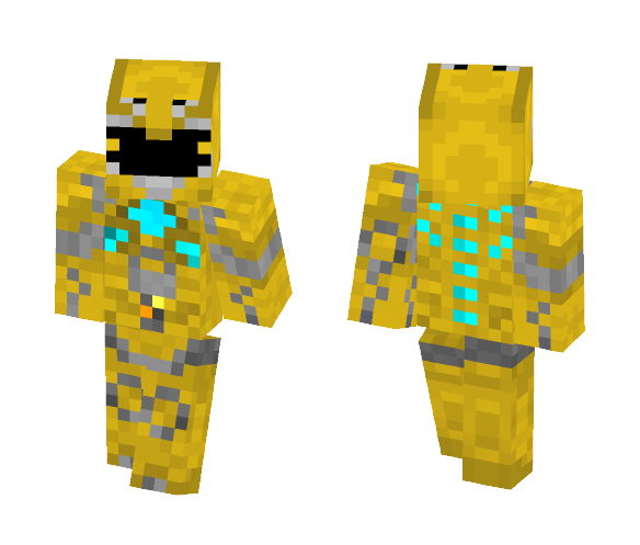 YELLOWPowerRangersmovie2017 - Interchangeable Minecraft Skins - image 1