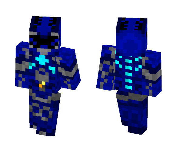 BLUEPowerRangersMovie2017 - Interchangeable Minecraft Skins - image 1