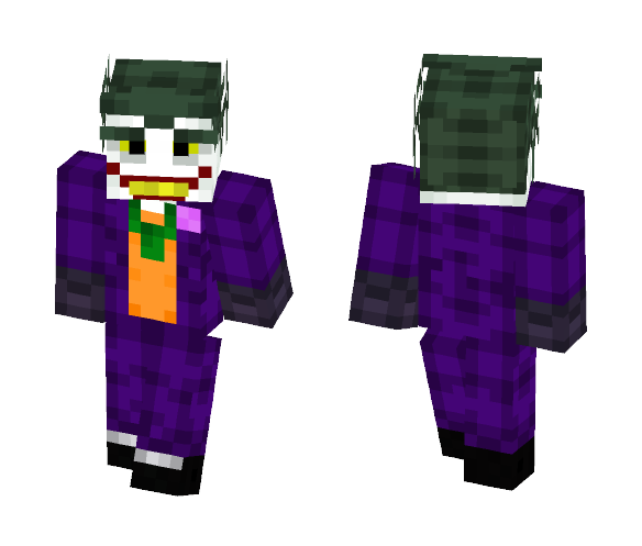 The Joker - Comics Minecraft Skins - image 1