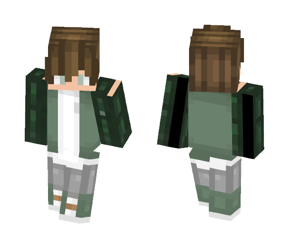Teen Mint - Male Minecraft Skins - image 1