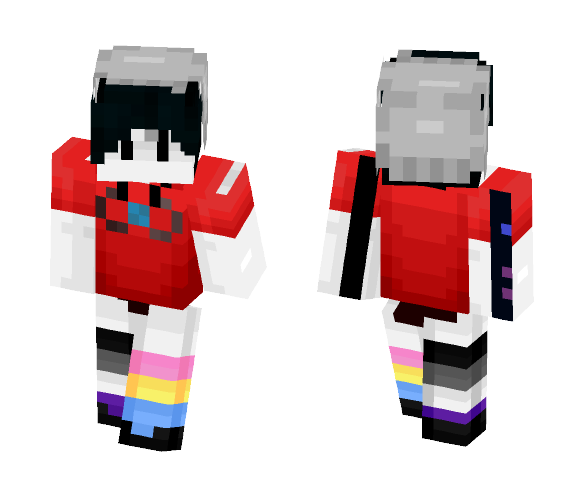 I tried to make my new sona (tried) - Interchangeable Minecraft Skins - image 1