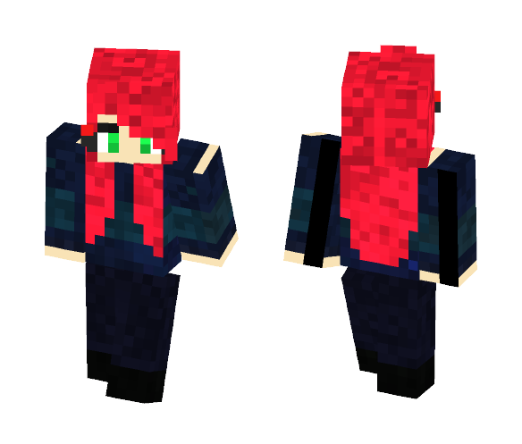 Red Hair [Without Dog Ears] - Dog Minecraft Skins - image 1