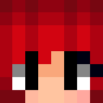 Download Free Dark Girl w/ Red Hair&Wings Skin for Minecraft image 3 Dark Girl w/ Red Hair&Wings - Color Haired Girls Minecraft Skins - image 3