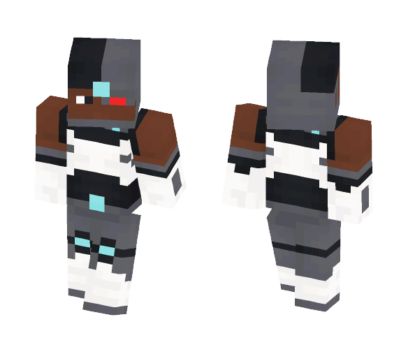 Cyborg - Male Minecraft Skins - image 1