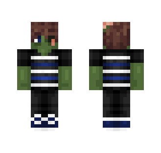 Nick as a Zombie!