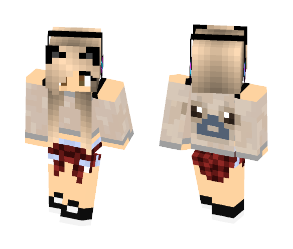 PugCraftr (Sister) - Female Minecraft Skins - image 1
