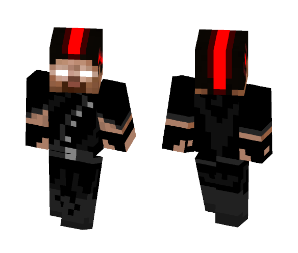 Punk Herobrine - Herobrine Minecraft Skins - image 1