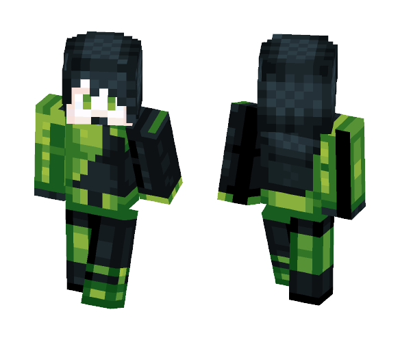 Download Free shego (better in skin viewer) Skin for Minecraft image 1 shego (better in skin viewer) - Female Minecraft Skins - image 1