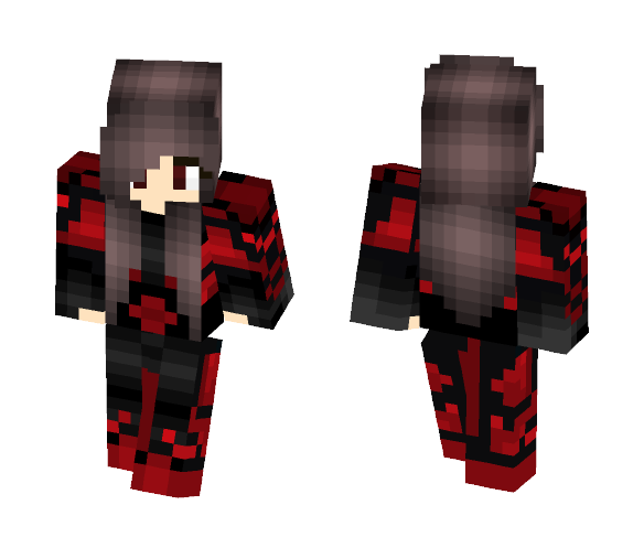 Shadow Knight - Female Minecraft Skins - image 1