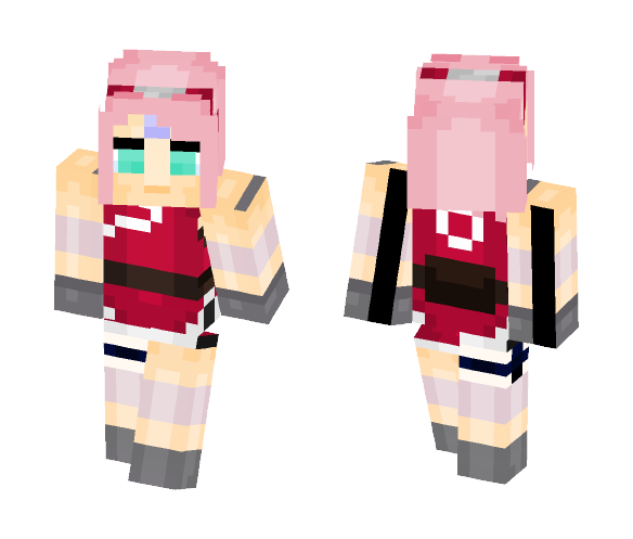 Sakura Naruto the Last - Male Minecraft Skins - image 1