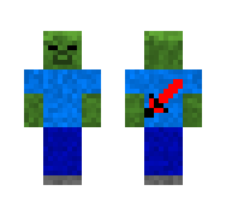 Zombie With Sword - Male Minecraft Skins - image 2