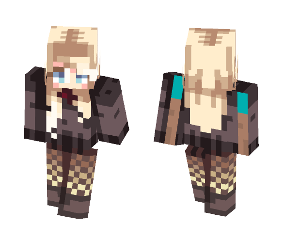 Yellow [Simple] - Female Minecraft Skins - image 1