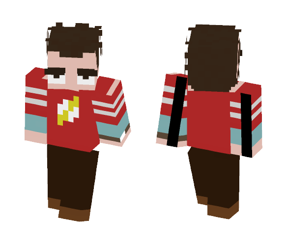 Sheldon cooper!1 - Male Minecraft Skins - image 1