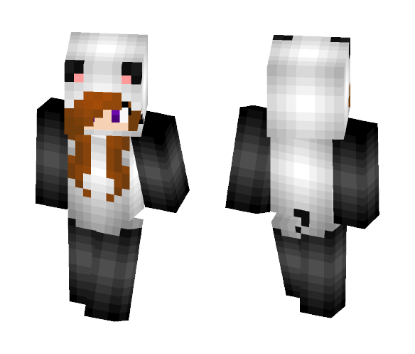 panda girl - Girl Minecraft Skins - image 1