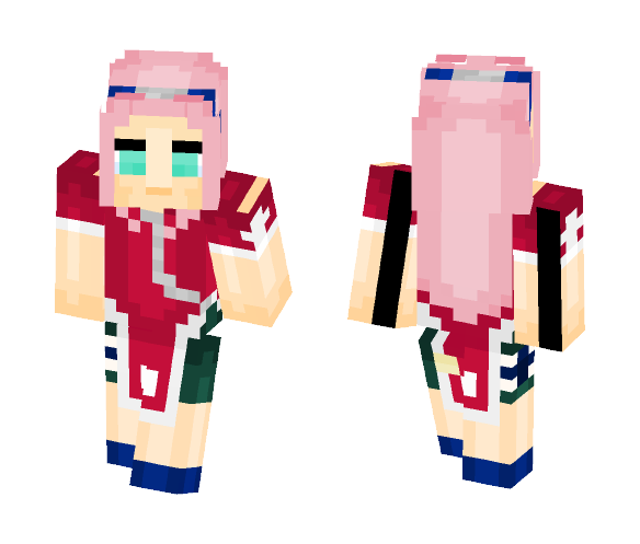 Sakura pts Naruto - Female Minecraft Skins - image 1