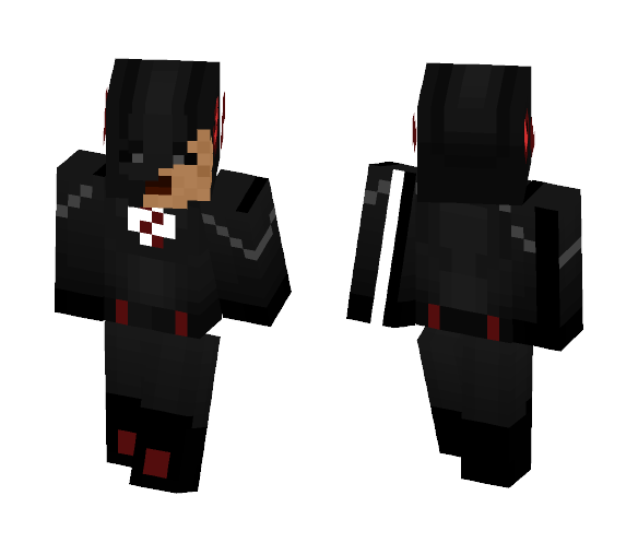 The Black Flash CW - Comics Minecraft Skins - image 1