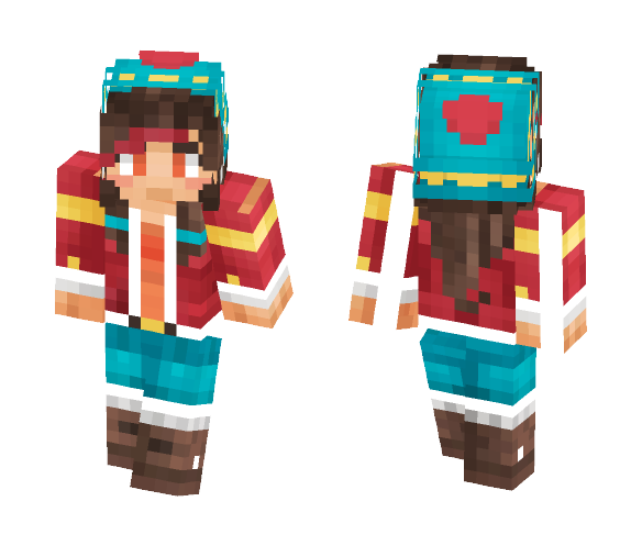 Kristina (OC) - Female Minecraft Skins - image 1