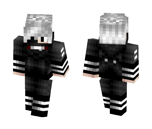 Kaneki - Male Minecraft Skins - image 1
