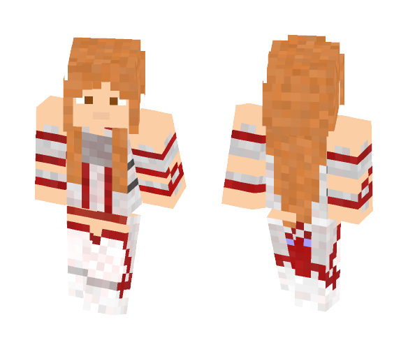 Asuna from Sword Art Online - Female Minecraft Skins - image 1