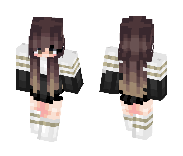 Pretty Anime Girl - Anime Minecraft Skins - image 1