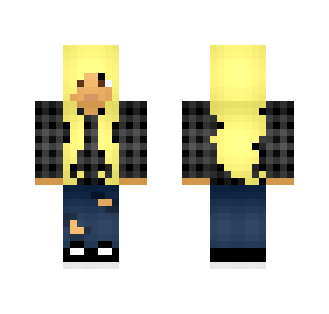 Black Plaid Girl