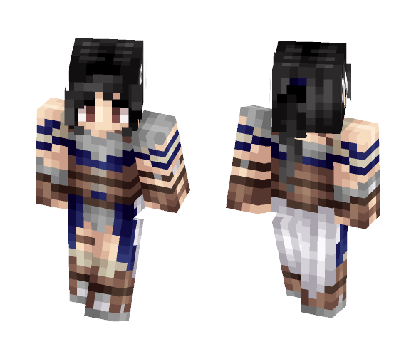 ♦ℜivanna16♦ Dragon Warrior - Female Minecraft Skins - image 1
