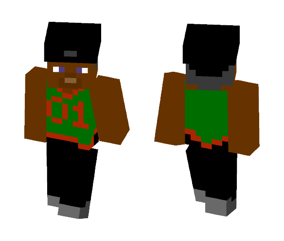 Grove Street 01 - Male Minecraft Skins - image 1