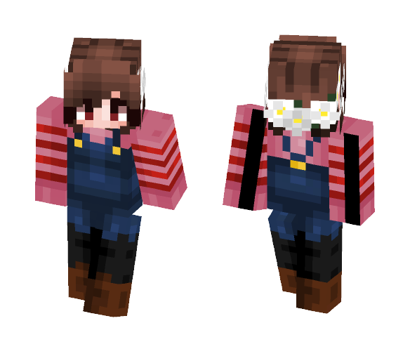 Download Free Cara (Soul of Grace, My OC) Skin for Minecraft image 1 Cara (Soul of Grace, My OC) - Female Minecraft Skins - image 1