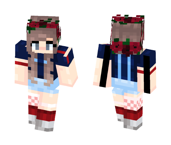 Poppies :3 - Female Minecraft Skins - image 1